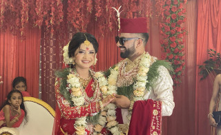 गायिका एलिना चौहानले कसिन् लगनगाँठो 