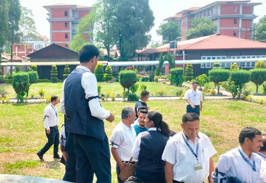 संघीय संसद सचिवालयका कर्मचारी आन्दोलित, यस्तो छ कारण ? 