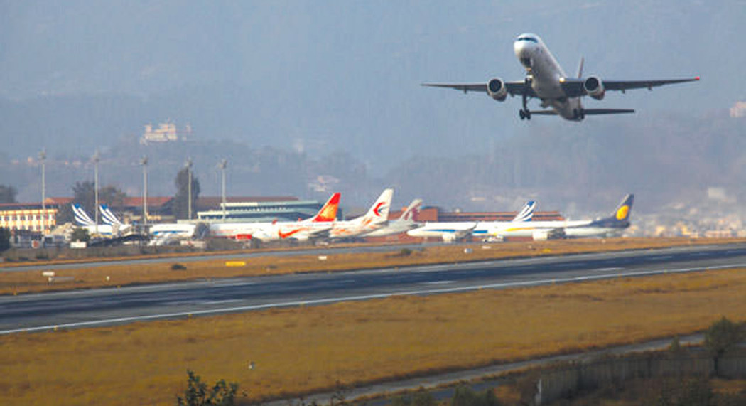 त्रिभुवन अन्तर्राष्ट्रिय विमानस्थल खुल्यो 