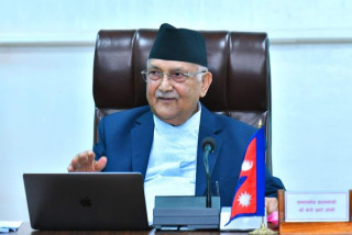 सरकारी निवास बालुवाटारमा पार्टीको बैठक नराख्ने प्रधानमन्त्री ओलीको घोषणा 