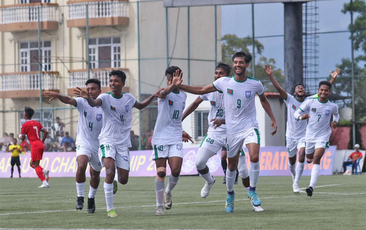साफ यू–२० च्याम्पियनसीपको उपाधि बंगलादेशलाई 