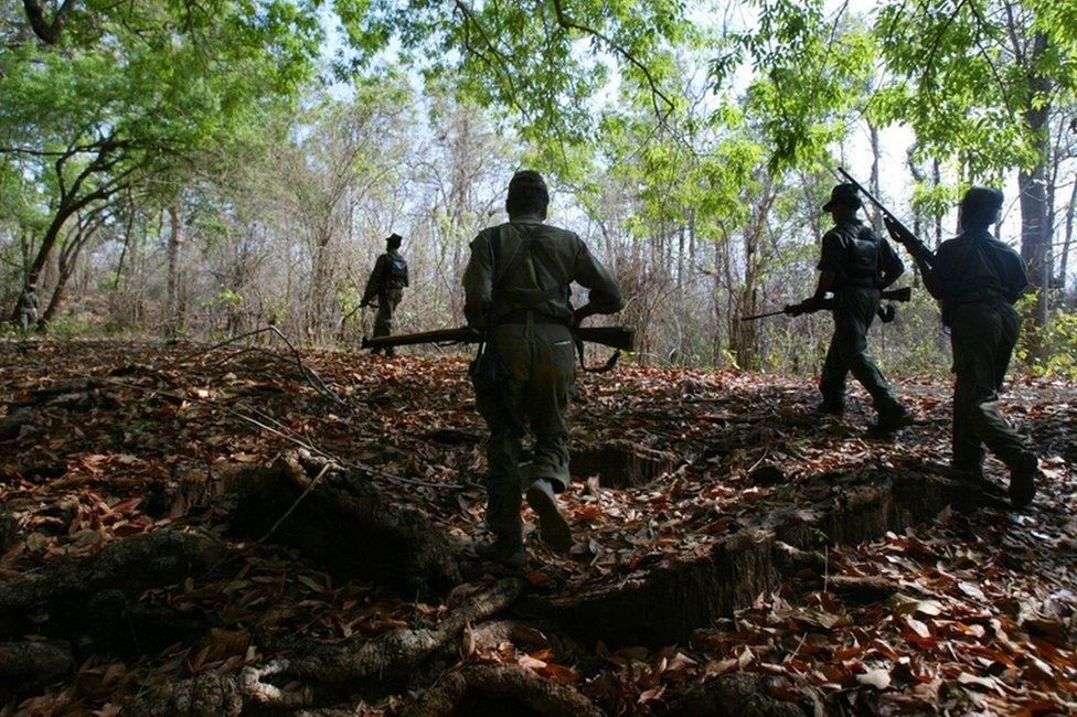 भारतको  छत्तीसगढमा प्रहरीसँगको भिडन्तमा ५ माओवादी  मारिए