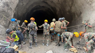 ‘ब्रेक थ्रु’ नभसम्म टनेलमा उद्धार कार्य जारी रहन्छ : सेना 